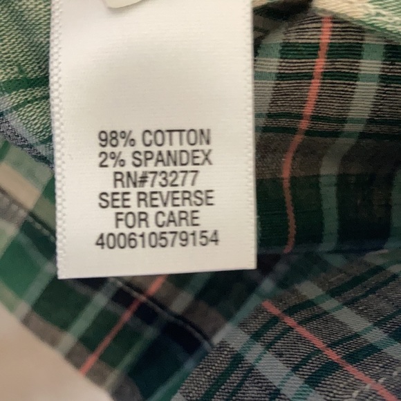 Croft & barrow plaid quick dry Men’s shirt size L - Picture 17 of 17